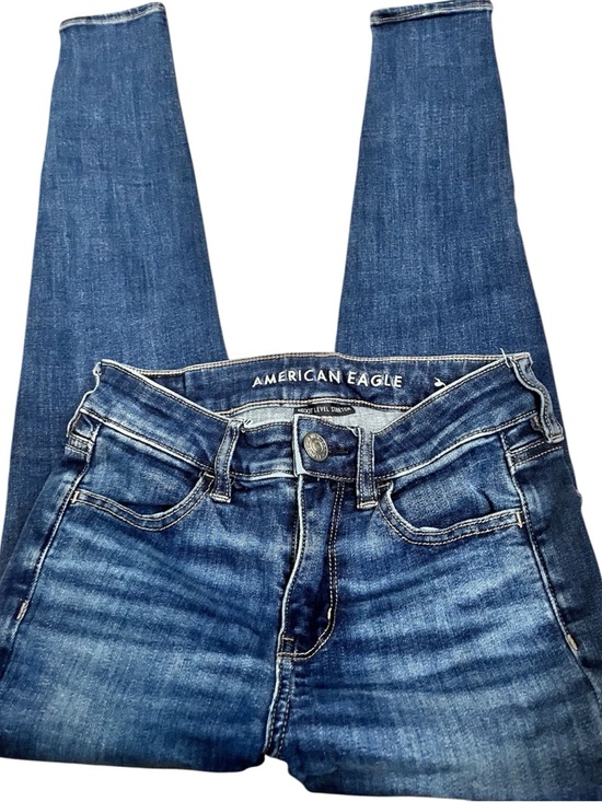 American Eagle Outfitters Denim - American Eagle Outfitters Women's Midnight Blue Skinny Jeans